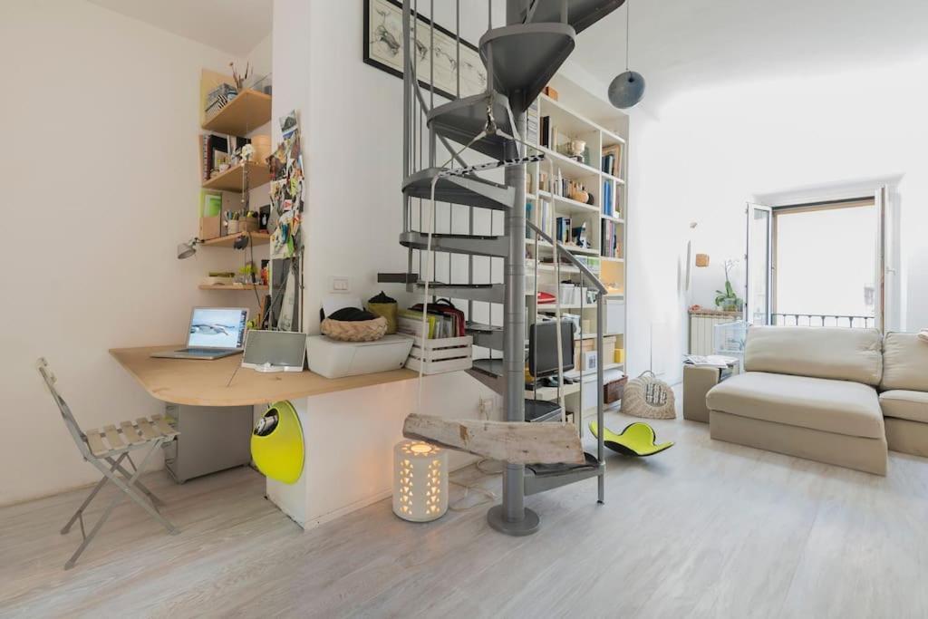ミラノDesign&Terrazzo A 5 Min Dal Centro - Laura'S Houseアパートメント エクステリア 写真