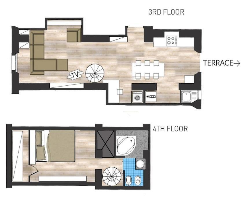 ミラノDesign&Terrazzo A 5 Min Dal Centro - Laura'S Houseアパートメント エクステリア 写真